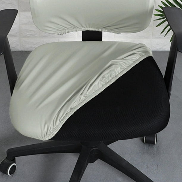 Funda para silla de oficina, protector giratorio extraíble y