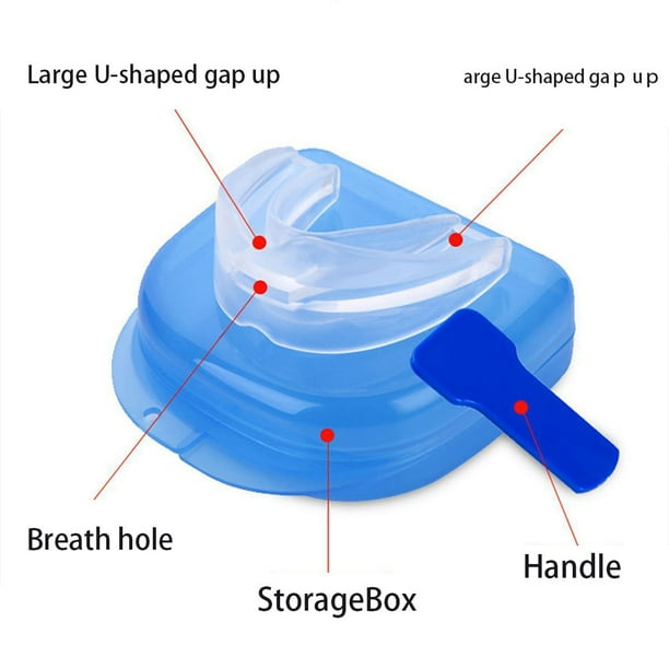 Dejar de roncar Protector de boquilla Anti ronquidos Dormir Rechinar los  dientes