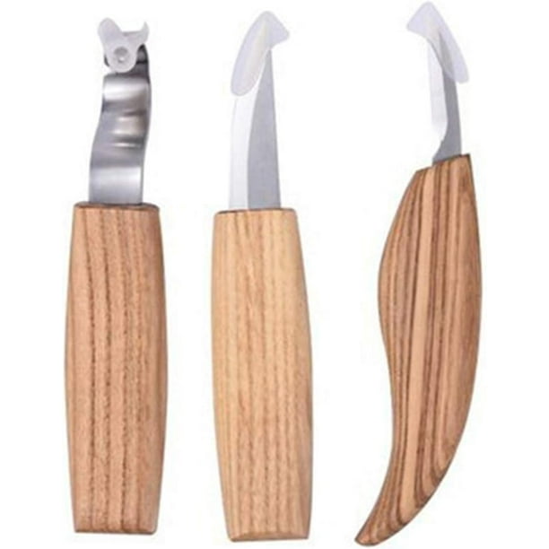 Herramientas para tallar madera, de tallado de madera, incluye 3