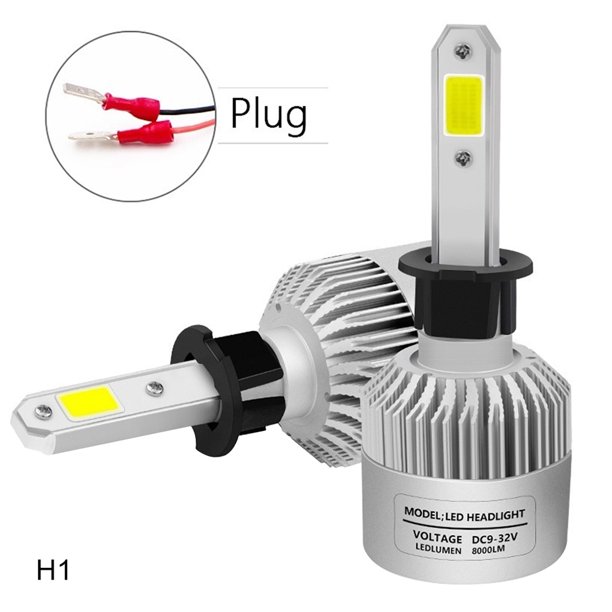 LED Headlight Bulbs S2 H1 H3 H7 H4 Bombillo Luz LED H13 H11 9004