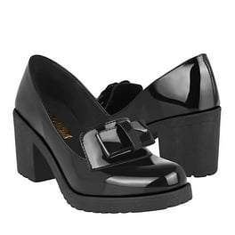 Zapatos Mujer Tacón Ancho Charol Negro Casual Formal negro 26 Incógnita  040DE0