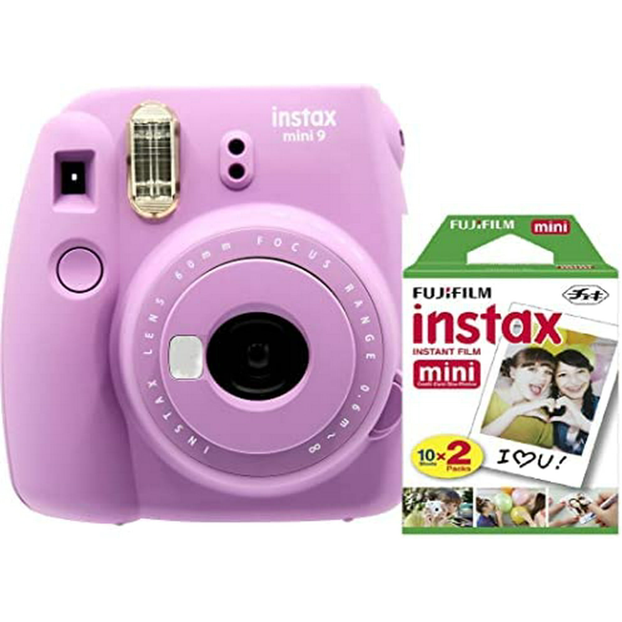 Fujifilm Instax Mini 9 – Parent – Cámara instantánea y dos paquetes de  hojas fotográficas Fuji-Film INSTAX Mini : Electrónica 