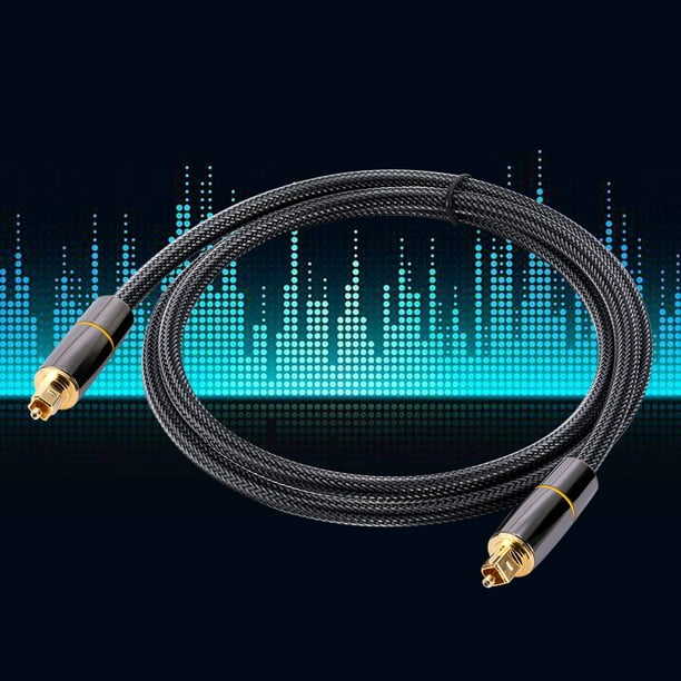 Cable De Fibra Optica Audio 3M Toslink Alta Calidad - ELE-GATE
