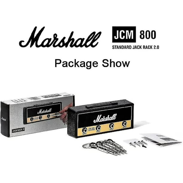 Llavero Marshall Jack Rack 2.0 Jcm800 Llavero de Guitarra Amplificador de  Guitarra Titular de la Llave Gancho de Montaje en Pared Artículos para el  hogar (Color : Juego de llaveros (negro)