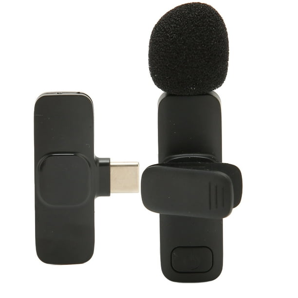 Micrófono USB C de solapa para celular
