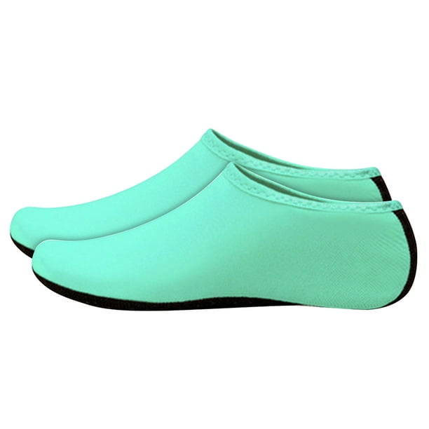 Zapatos antideslizantes Calcetines de buceo de piscina de color puro (Azul  lago M) Likrtyny Tenis De Mujer Tenis De Hombre