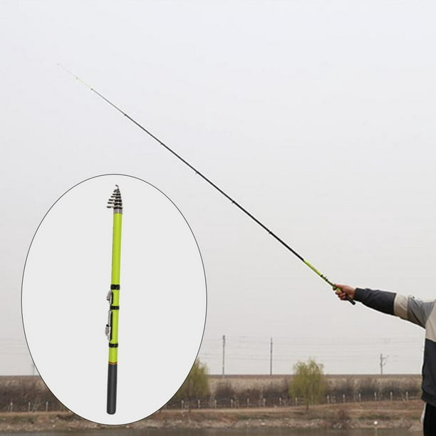 Cana De Pescar Y Carrete Para Agua Dulce, Telescopic Fishing Rod
