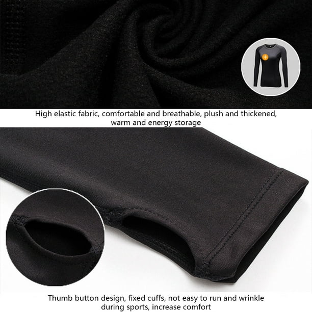 Qarigey Ropa interior térmica Camiseta de secado rápido Ropa térmica  Invierno Mujer Type2 NO2 Qarigey