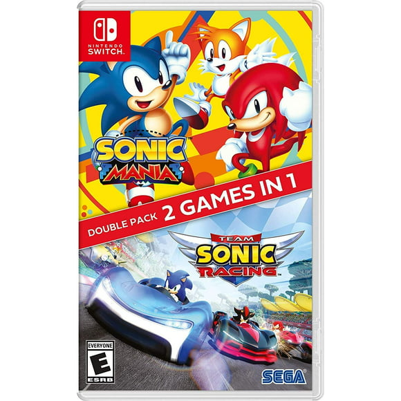 sonic mania  team sonic racing double pack  nintendo switch nintendo switch game