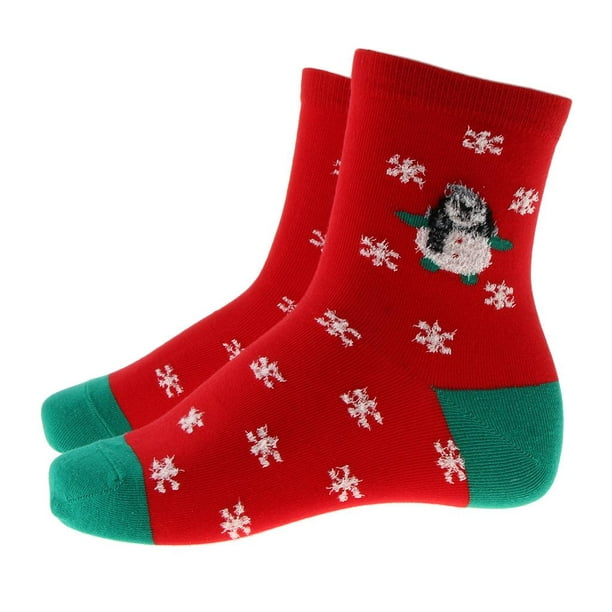 Calcetines navideños de para mujer, Noel Navidad, favorece rojo Baoblaze calcetines de navidad niñas mujeres | Bodega Aurrera en línea