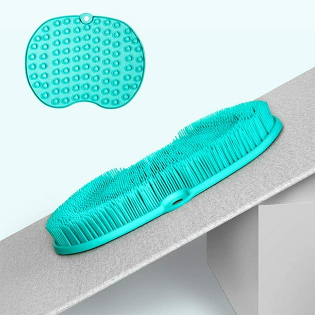 Masajeador, fregador y limpiador de pies para ducha, mejora la circulación  y reduce el dolor en los pies, Azul, 1