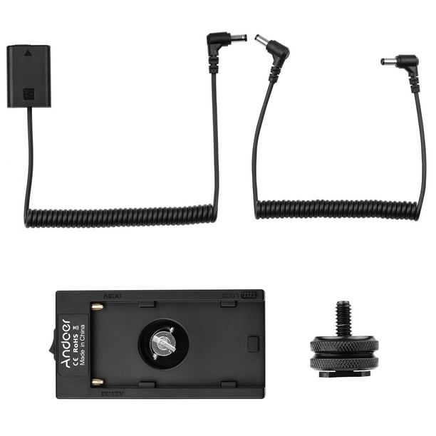Reemplazo de batería USB a ficticia para Sony A7III NP-FZ100 Cable  adaptador de 40 pulgadas