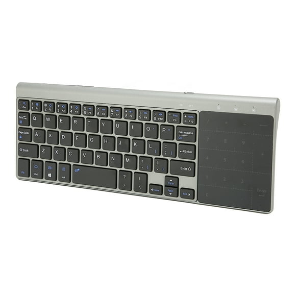 wireless keyboard touchpad 2 in 1 wireless keyboard plug and play for laptop for tv box for compute anggrek otros