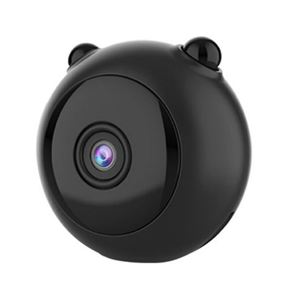 Cámara oculta, 1080P Mini cámara espía HD WiFi cámaras de seguridad  encubierta pequeña niñera con visión nocturna y detección de movimiento