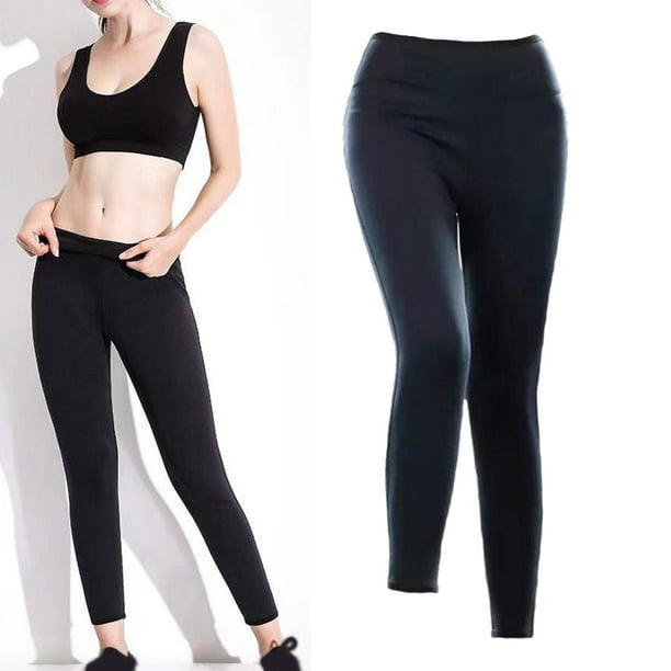Pantalones moldeadores de cuerpo caliente para mujer Entrenador de cintura  Yoga Control de grasa Gimnasio Sauna Fitness SG Cola Pantalones Fitness  Sauna
