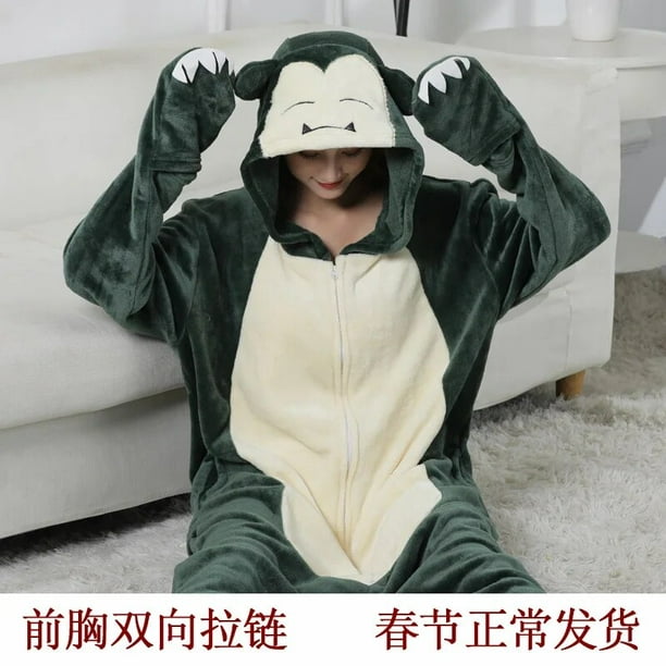 Pijamas de Pokémon con capucha para adultos y niños, ropa de