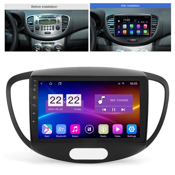 Reproductor De Pantalla Táctil Para Coche, Reproductor Multimedia Para Coche,  Reproductor De DVD Estéreo Para Coche, Llamadas Manos Libres,  Bluetooth/FM/DVD/MP3 Para OTVIAP 1+16G