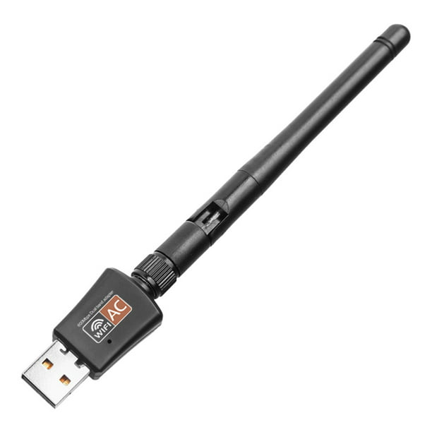 Adaptador WiFi USB, adaptador de red inalámbrica ElecMoga de 1300 Mbps de  doble banda 5 GHz/2.4 GHz WiFi Dongle USB 3.0 5dBi antena WiFi adaptador
