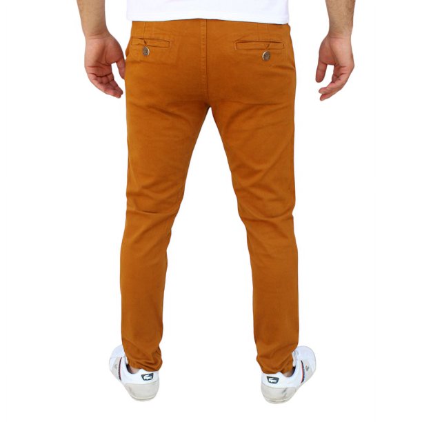 Pantalón de mezclilla stretch John Silver Corte skinny Color azul claro  blinch