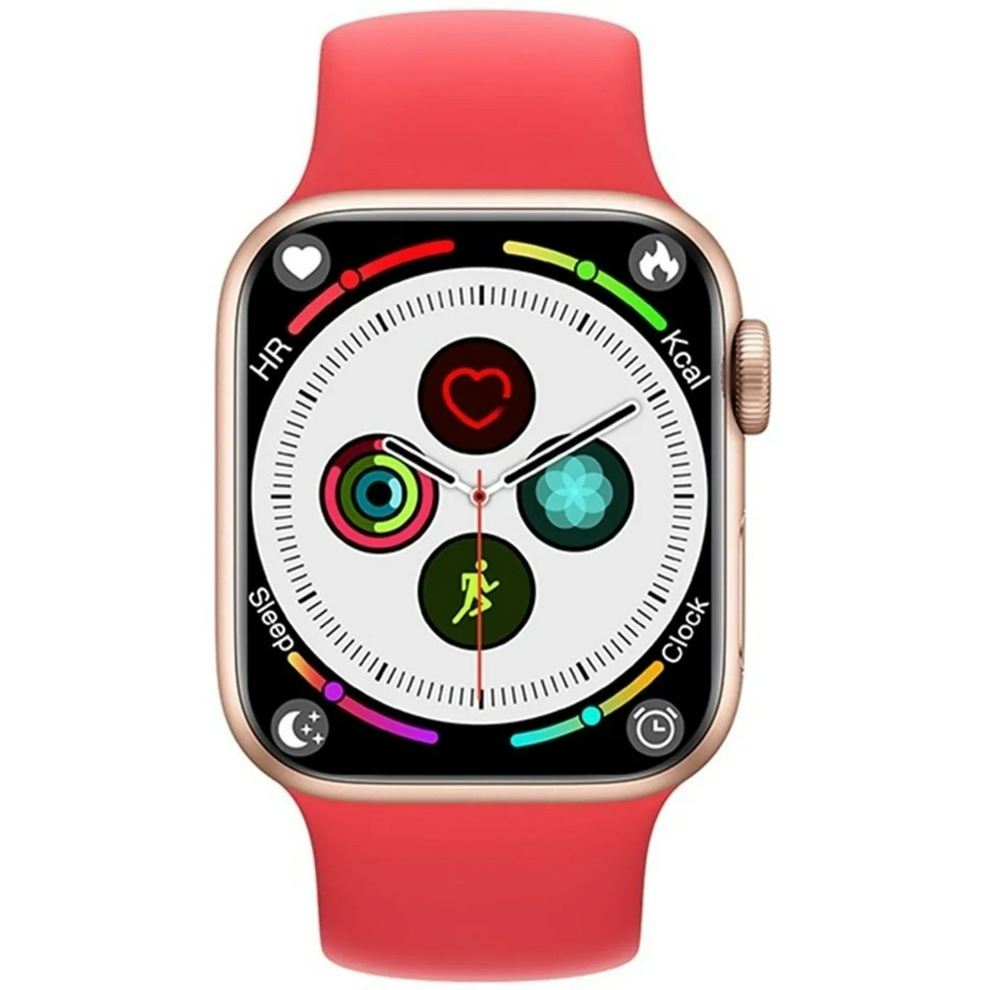 Fralugio smart watch reloj inteligente t700 pro max hd nfc rojo fralugio lujo