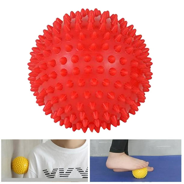  GRUNIL Bolas magnéticas, bola de masaje de mano, bola de masaje  puntiaguda, bola plateada, 1 par, bola de acupuntura de mano para adultos y  niños, bolas de ejercicio de mano para