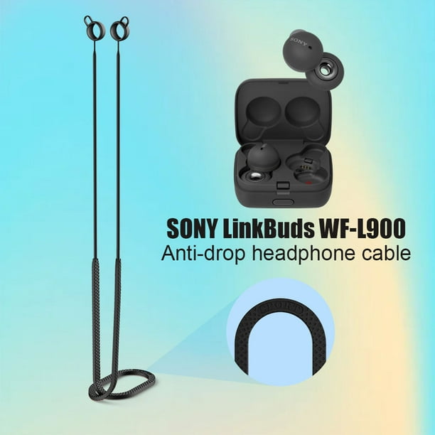 Audífonos Correa de silicona antipérdida para auriculares SONY WF-C500,  cable de cuello para auriculares inalámbricos Universal Accesorios  Electrónicos