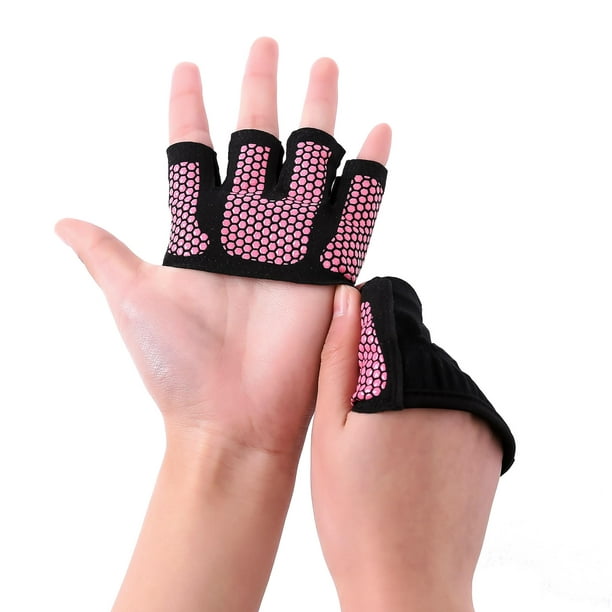 WorthWhile Gym-guantes de medio dedo para hombre y mujer, Protector de  manos para Crossfit, guante d Fivean Guantes deportivos