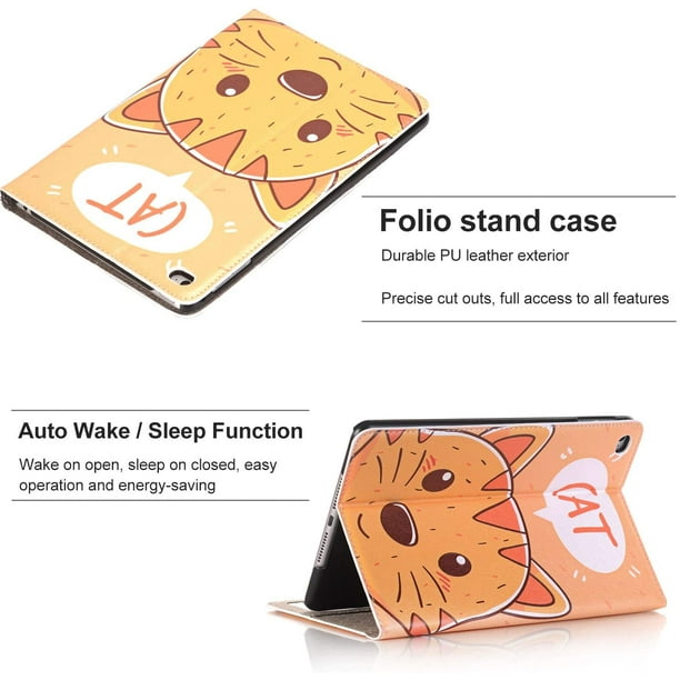 Funda para iPad Mini 4, delgada, ligera, inteligente, con