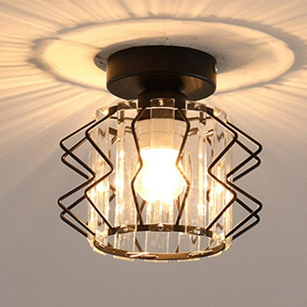 Lámpara LED de techo cuadrada para sala de estar, accesorios de cocina,  lámparas colgantes de cristales lampara techo salon lamparas led  decorativas de - AliExpress