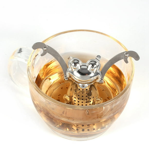 Kichvoe colador de té Infusor de té colador de te metalico té de acero  inoxidable más