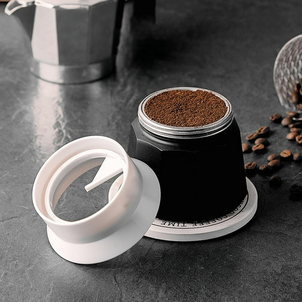 Accesorio de anillo receptor de café molido, reemplaza el embudo de  dosificación de Espresso, anillo de dosificación de café para cafetería,  oficina, por 150ml Macarena anillo dosificador de café