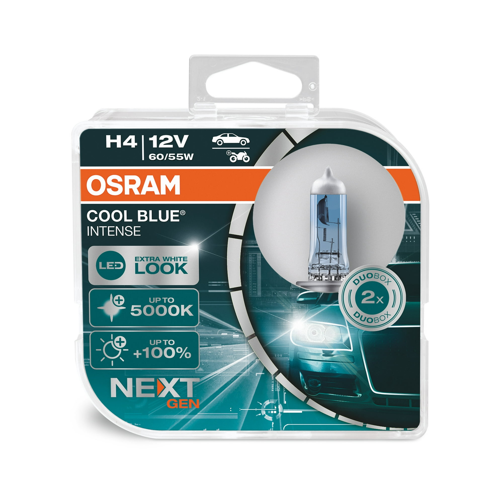 Comprar Lámpara de proyector halógena OSRAM COOL BLUE INTENSE H4 64