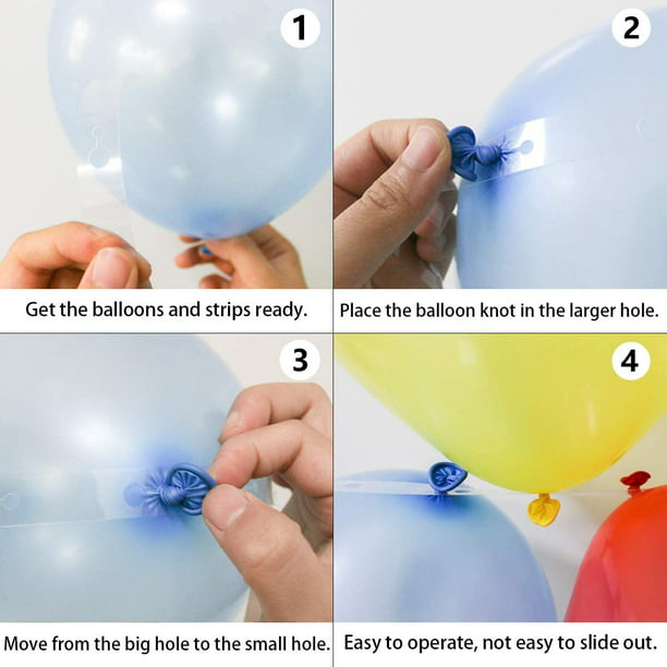 Kit de arco de globo Kit de tira de decoración de globo para