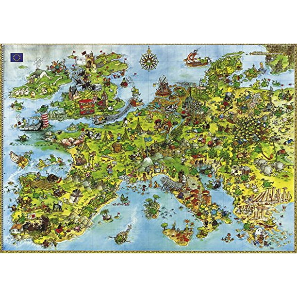 Heye United of Europe, Puzzle de Heye 16138 | Walmart en
