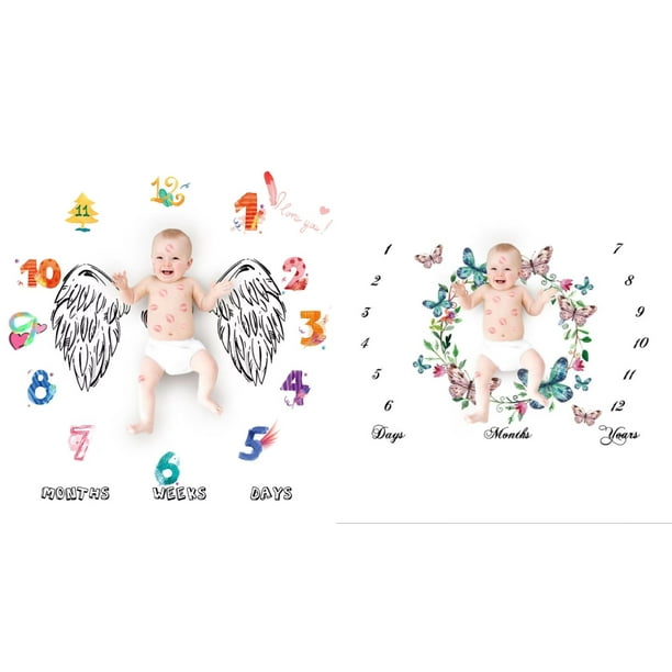Manta Mensual Bebé: ¡6 Adorables Diseños para Regalar! ?