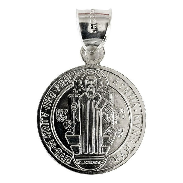 San Benito Medalla botón - Arte Religioso Martha