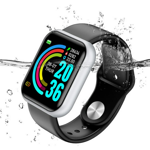 Smart Watch IP67 Reloj de pulsera a prueba de agua Compatible con Bluetooth  4.0 Reloj de seguimiento del sueño con frecuencia cardíaca, Rosa Yuarrent  EL002837-03B