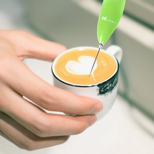 Batidora de mano eléctrica de leche Potencia de batería espuma de leche  automática leche Espumador para el café de huevo - China Espumador de leche  y espumador de leche precio