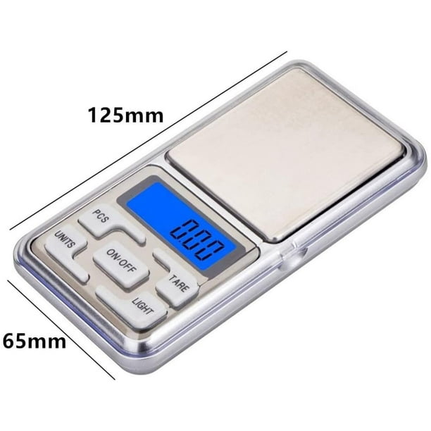 Comprar Cucharas medidoras digitales con carga USB de 0,1g -500g, báscula  electrónica para cocina, balanzas para alimentos en gramos, cuchara de  pesaje con pantalla LCD