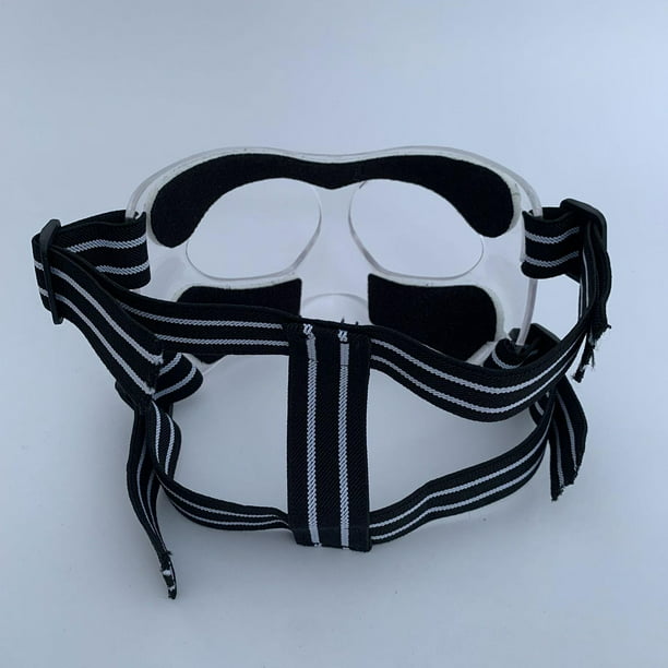 Protector de nariz para narices rotas, protector facial deportivo para  hombres y mujeres, máscaras faciales ajustables para sóftbol, ropa  protectora
