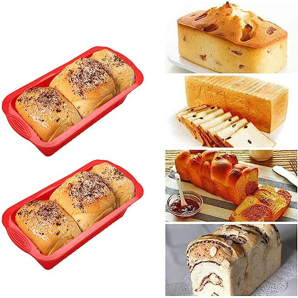De Buyer Molde rectangular antiadherente para pastel/pan, 10 pulgadas,  perfecto para pasteles y panes tradicionales, fácil de usar y limpiar, sin  PFOA