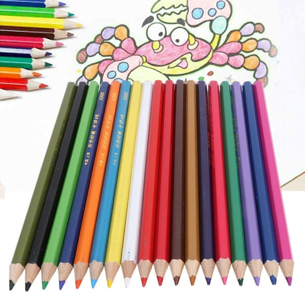 Conjunto de Lápices de Colores para Dibujo Arte Pintura Ideal para Niños 36  pcs