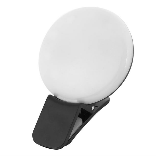 Anillo de luz LED para selfi, lámpara de Flash portátil para