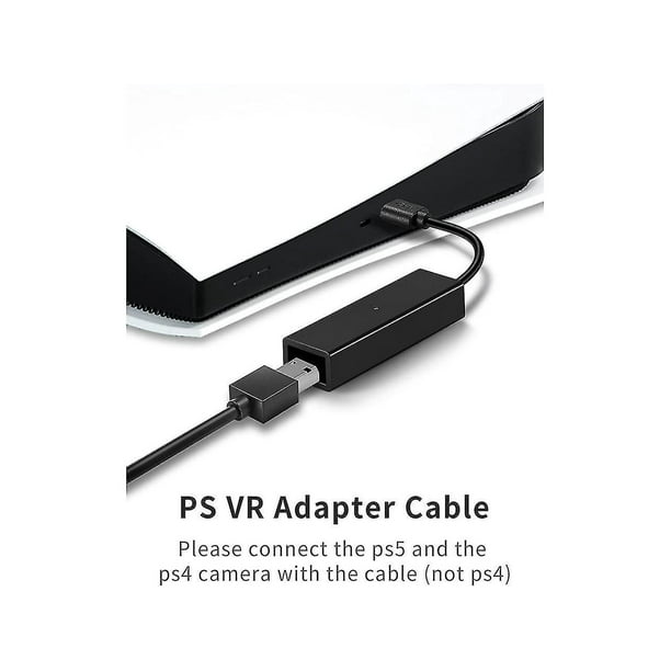 Cable adaptador Ps Vr, adaptador de cámara para Ps5 Ps4, Playstation Camera  Ps4, mini adaptador de cámara para juegos Psvr, Usb3.0 Ps Vr en Ps5  Playstation 5, macho T Kuyhfg Bienvenido a