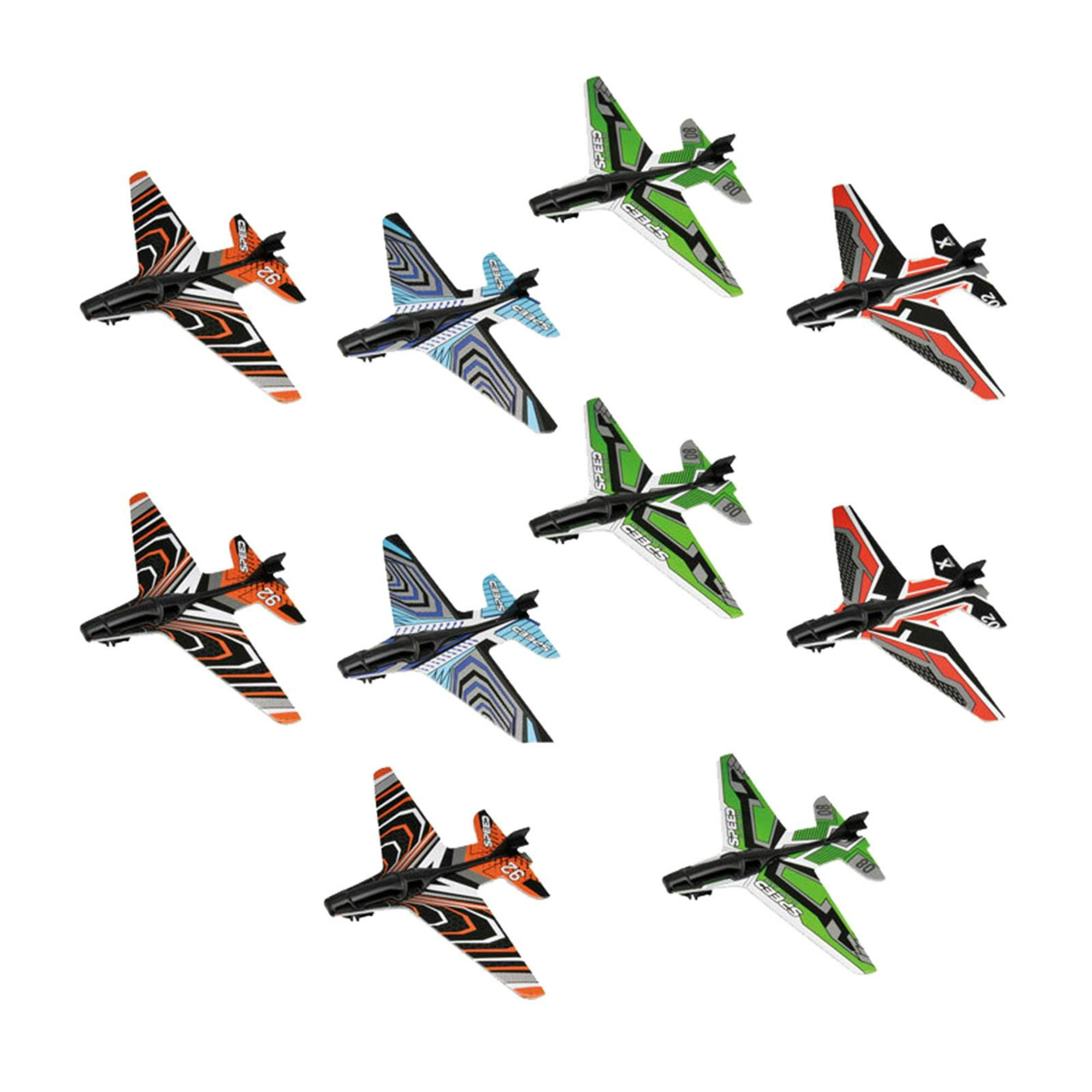 Juguetes de avión para niños de 4, 5, 6 años, juguetes al aire libre para  niños de 4 a 8 años, avión de catapulta con 8 aviones planeadores, juguetes