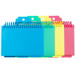 feela Cuaderno de composición, paquete de 8 libros de composición de 8  colores pastel a rayas, a granel, cubierta de mármol, bloc de notas  forrado