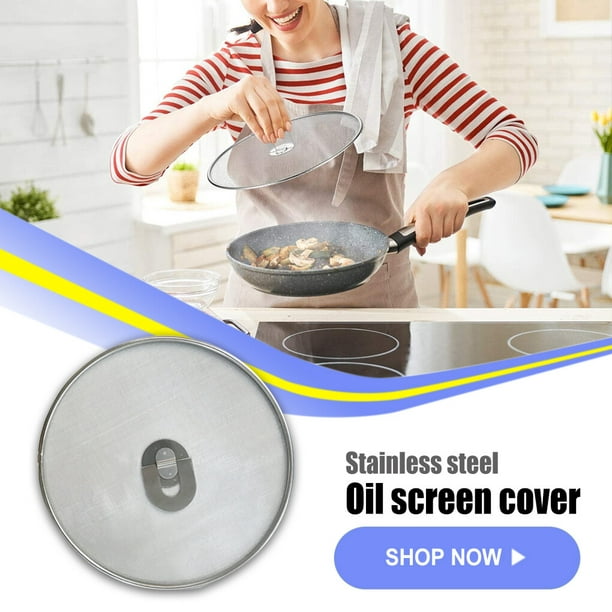  Protector contra salpicaduras de acero inoxidable para cocina,  protector contra salpicaduras (color : C) : Hogar y Cocina