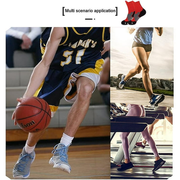 Black 3 pares de calcetines de baloncesto, calcetines deportivos acolchados  para hombres y mujeres y niños A YONGSHENG 8390615798983