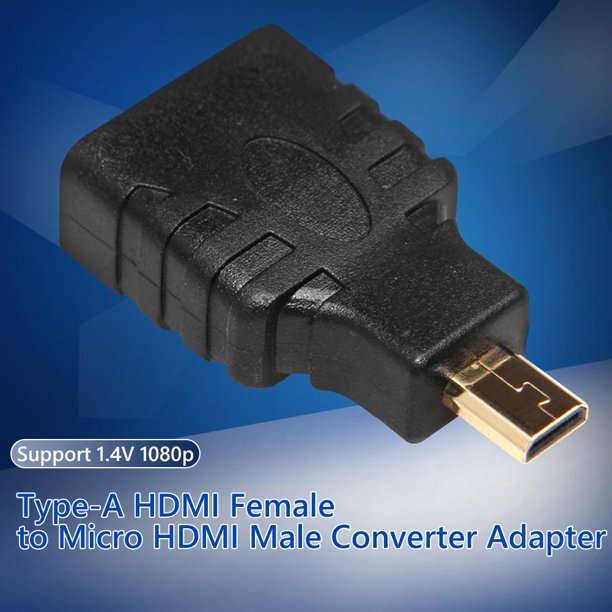 Adaptador Mini Hdmi Hembra A Hdmi Macho Full Hd 1080p Mg