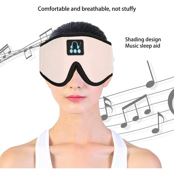 GENERICO Antifaces Auriculares Para Dormir Bluetooth Música Micrófono